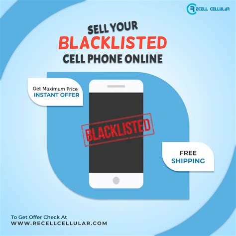 sell blacklisted phone